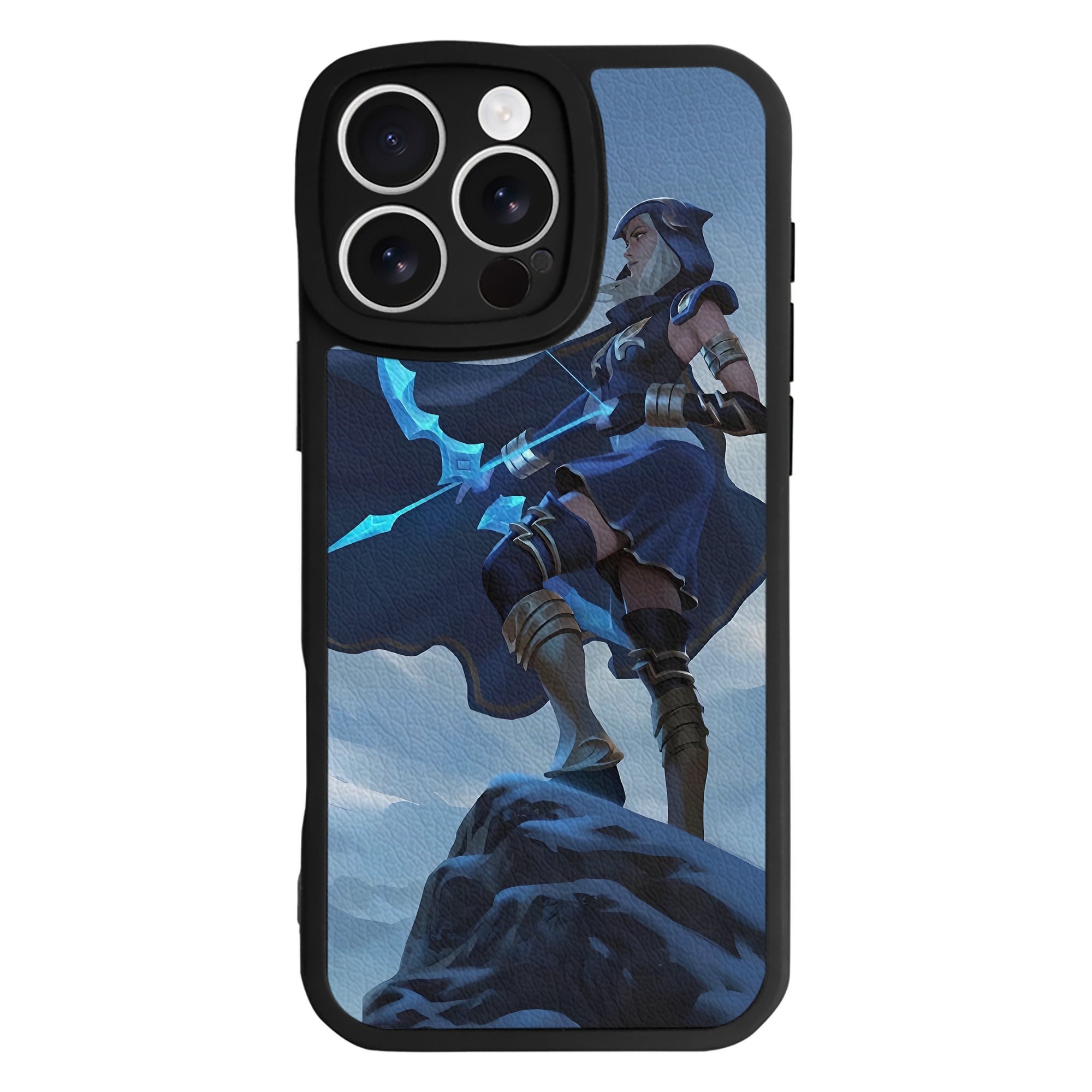 リーグ・オブ・レジェンド League of Legends LOL 【iPhone 16シリーズ対応】シリコンスマホケース（レザー調） 材質：シリコン